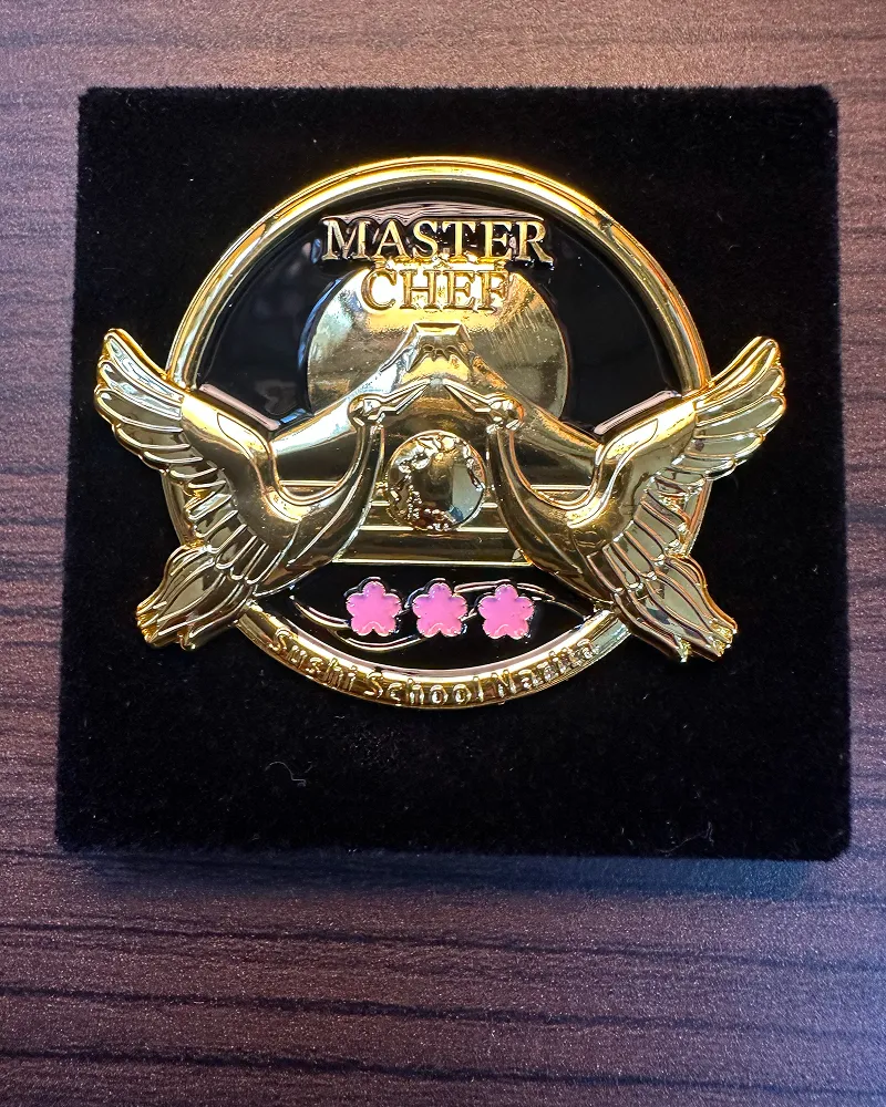 修了証・マスターバッジの授与